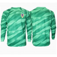 Camiseta Croacia Portero Segunda Equipación Replica Eurocopa 2024 mangas largas